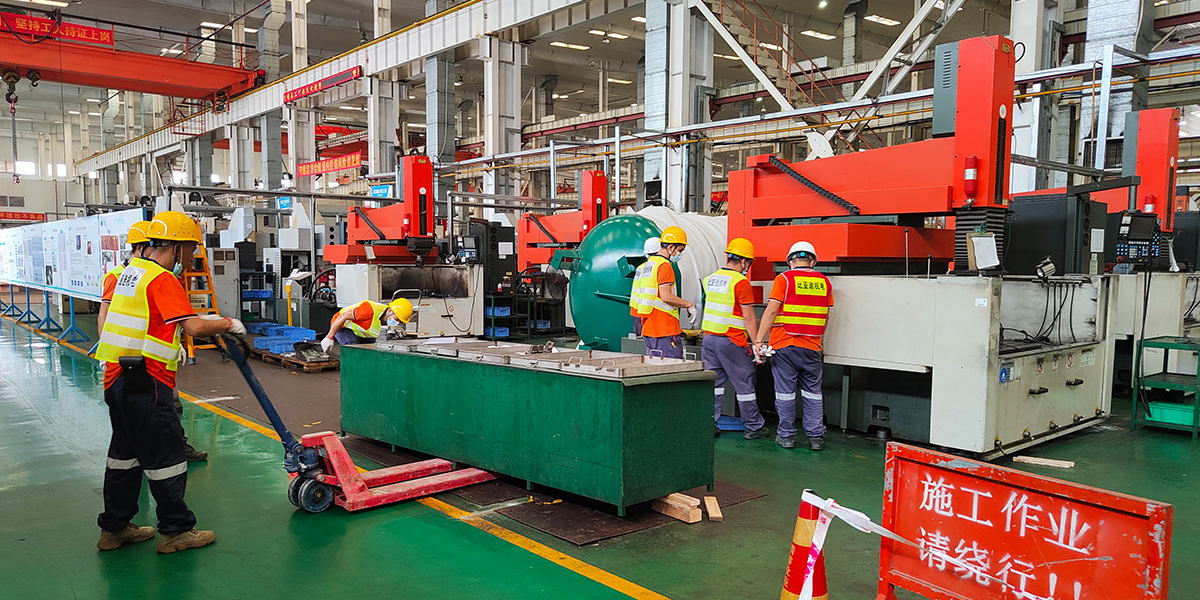 大型汽車生產企業搬遷作業